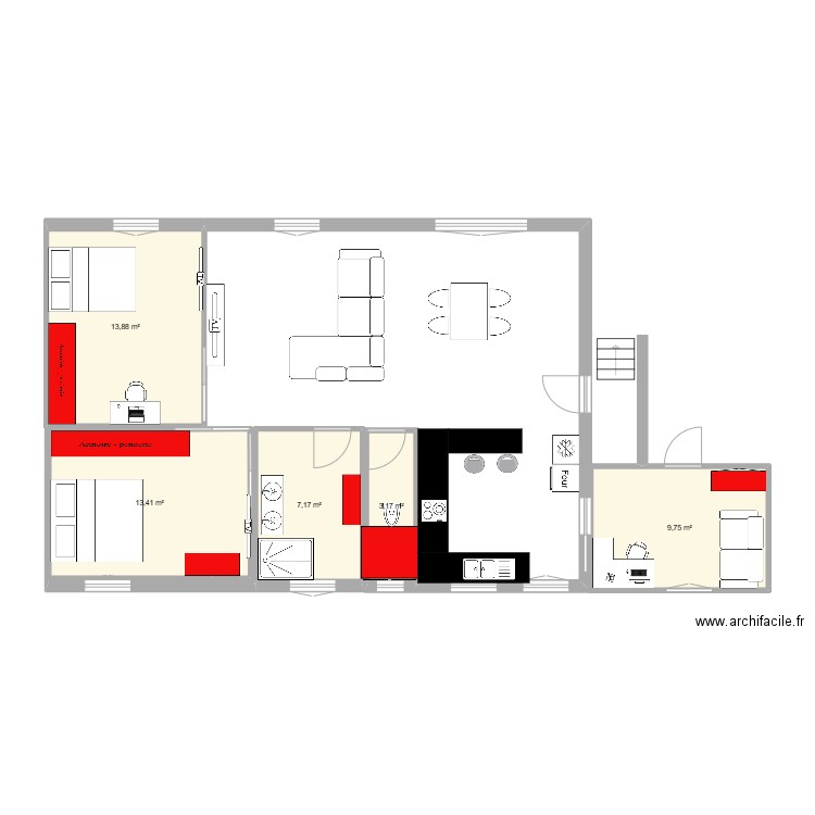 SARIO. Plan de 0 pièce et 0 m2