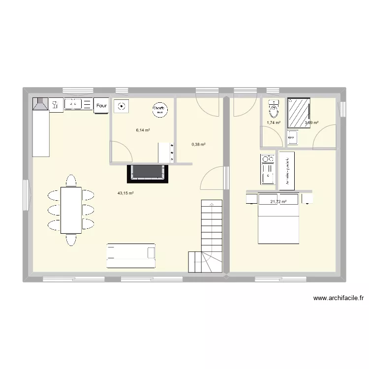 Maison. Plan de Maison. Plan de