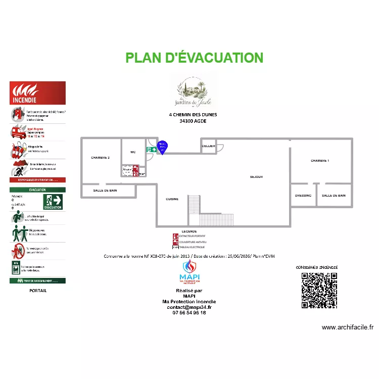 LES JARDINS DE JADE 1. Plan de LES JARDINS DE JADE 1. Plan de