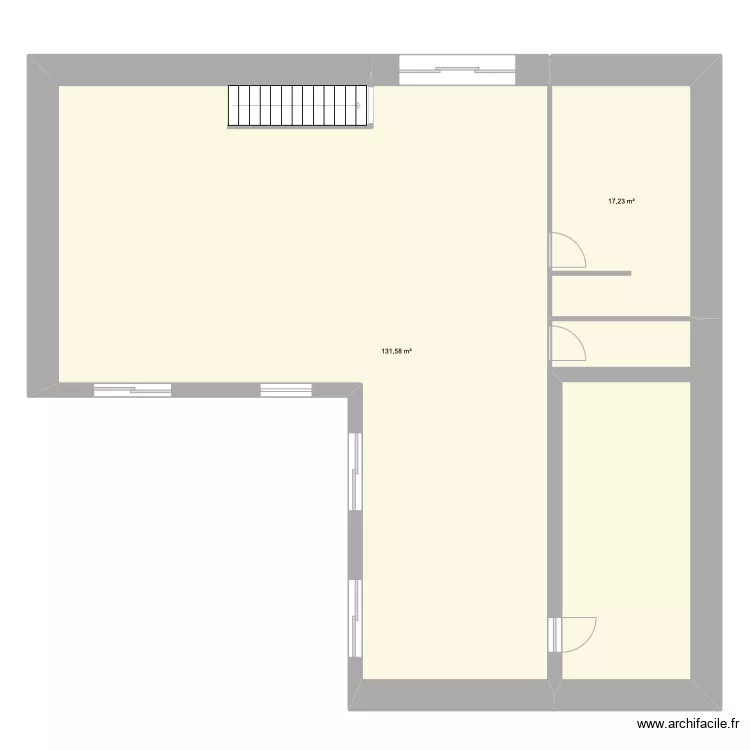 Maison La Borie. Plan de 