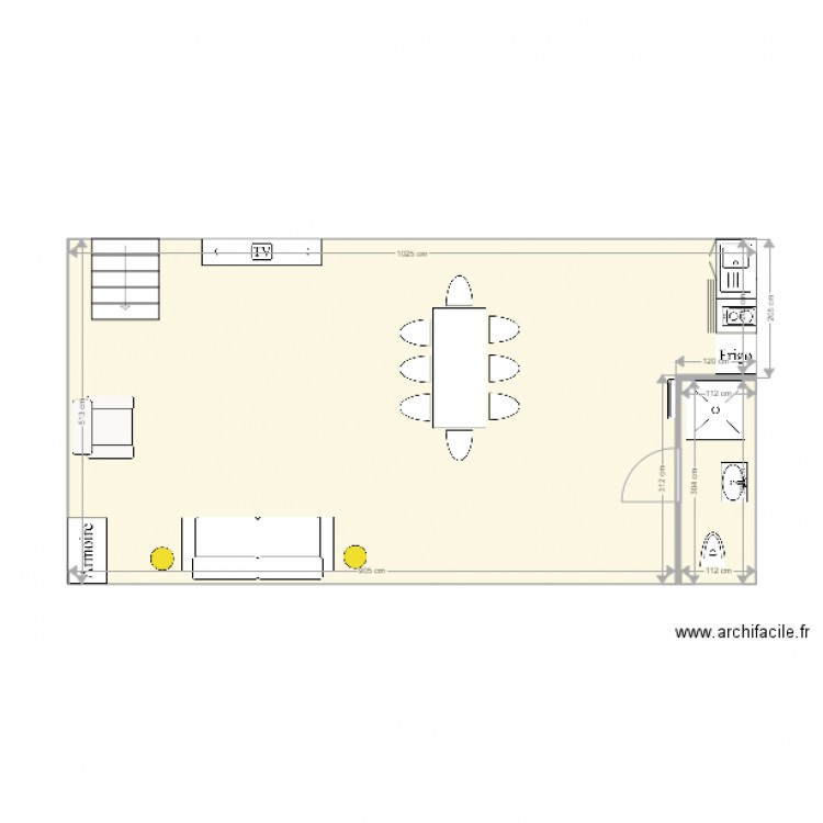 Mezzanine. Plan de 0 pièce et 0 m2