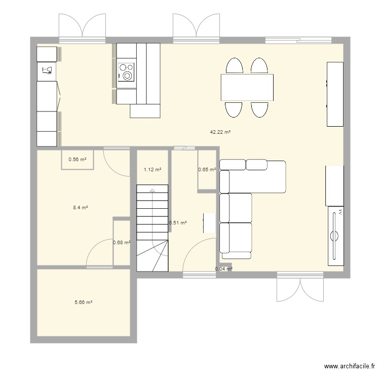 gec etage. Plan de 0 pièce et 0 m2