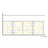 CHAMBRE 4 LITS ADAGIO    PROJET 1