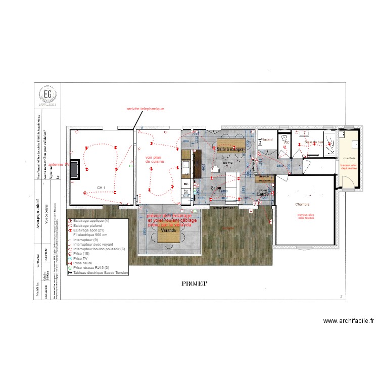 ferrand 1. Plan de 1 pièce et 5 m2