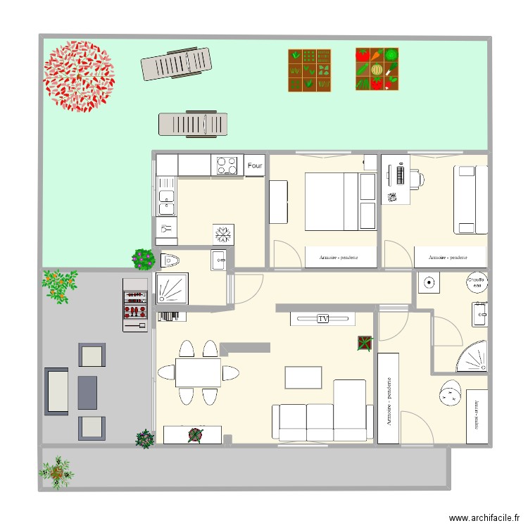 RDC Lagardelle sur Lèze. Plan de 0 pièce et 0 m2