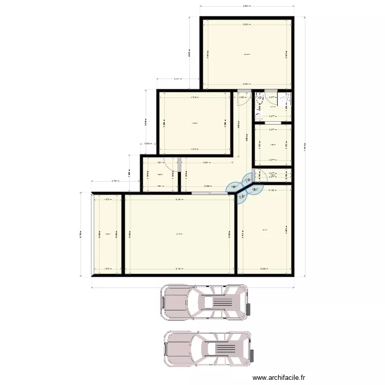 Situation maison. Plan de 