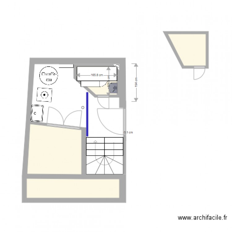 local sauna III. Plan de 0 pièce et 0 m2