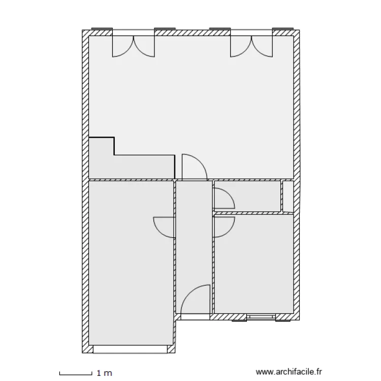Fontaine le comte RDC sans mesure. Plan de 