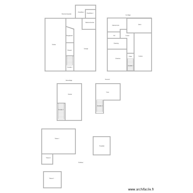 DOM LE MESNIL. Plan de 0 pièce et 0 m2