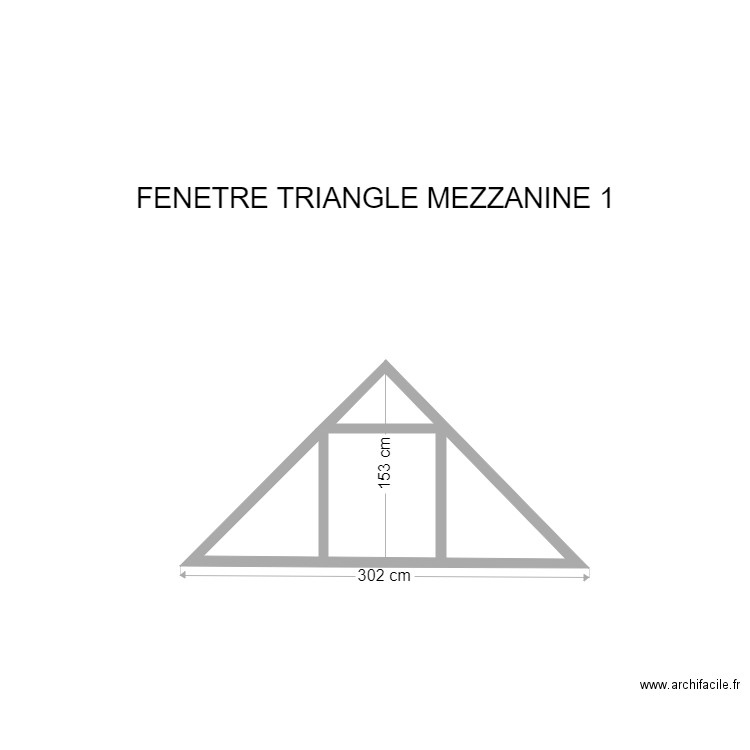 fenêtre mezzanine 1 maison plomelin. Plan de 0 pièce et 0 m2