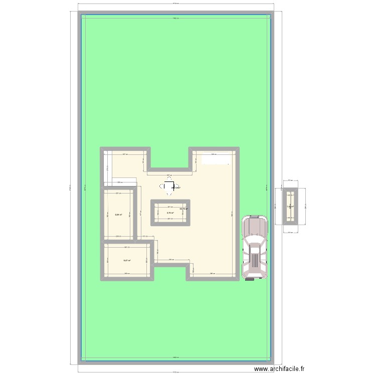 plan st amand construction. Plan de 6 pièces et 485 m2