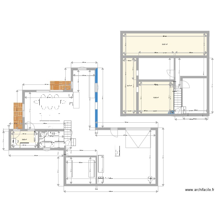 habitation1. Plan de 0 pièce et 0 m2