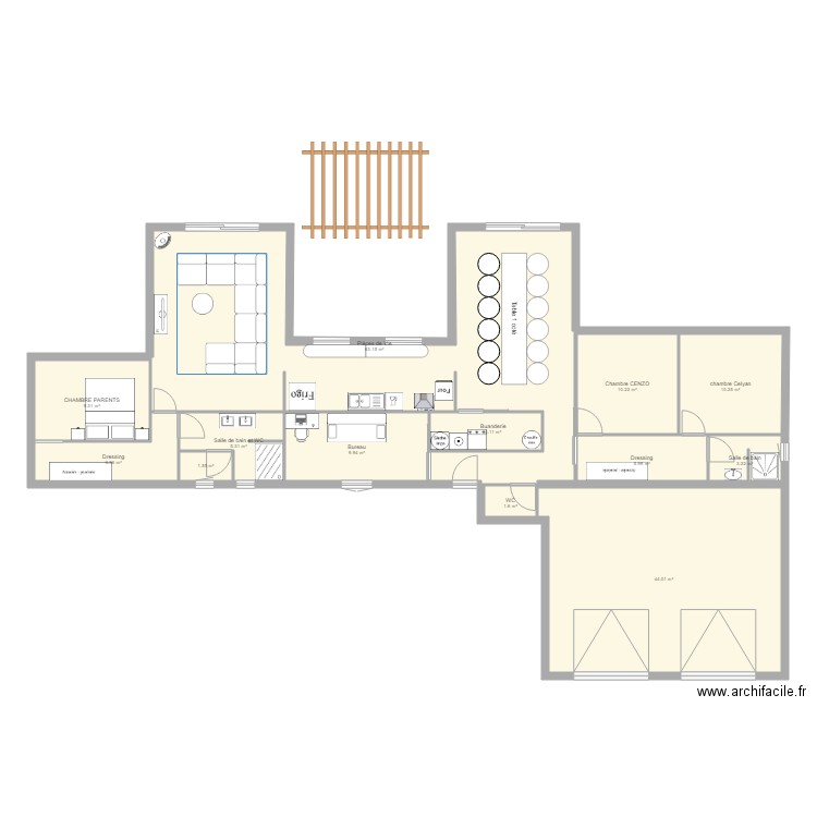 Projet 3. Plan de 0 pièce et 0 m2