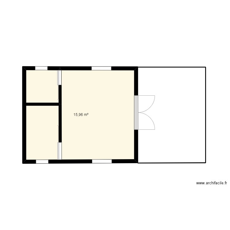 bungalow MG. Plan de 0 pièce et 0 m2