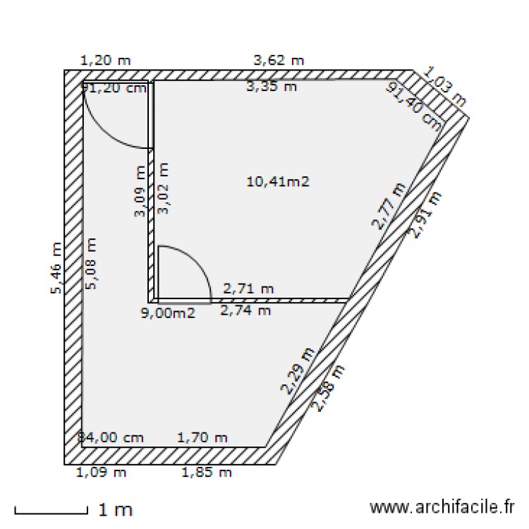 lacanau etage seul. Plan de 0 pièce et 0 m2