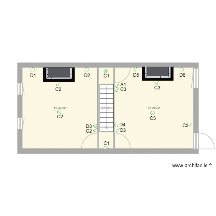 Plan. Plan de 0 pièce et 0 m2