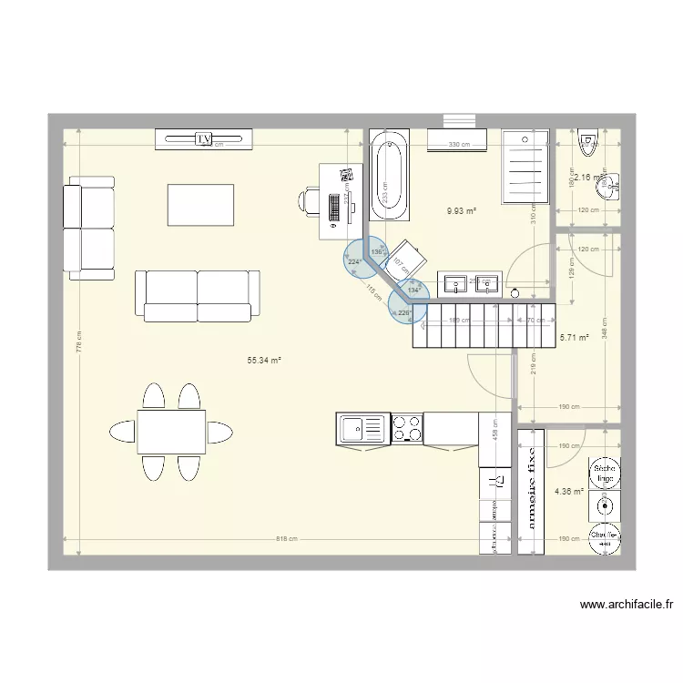 plan maison36000. Plan de 