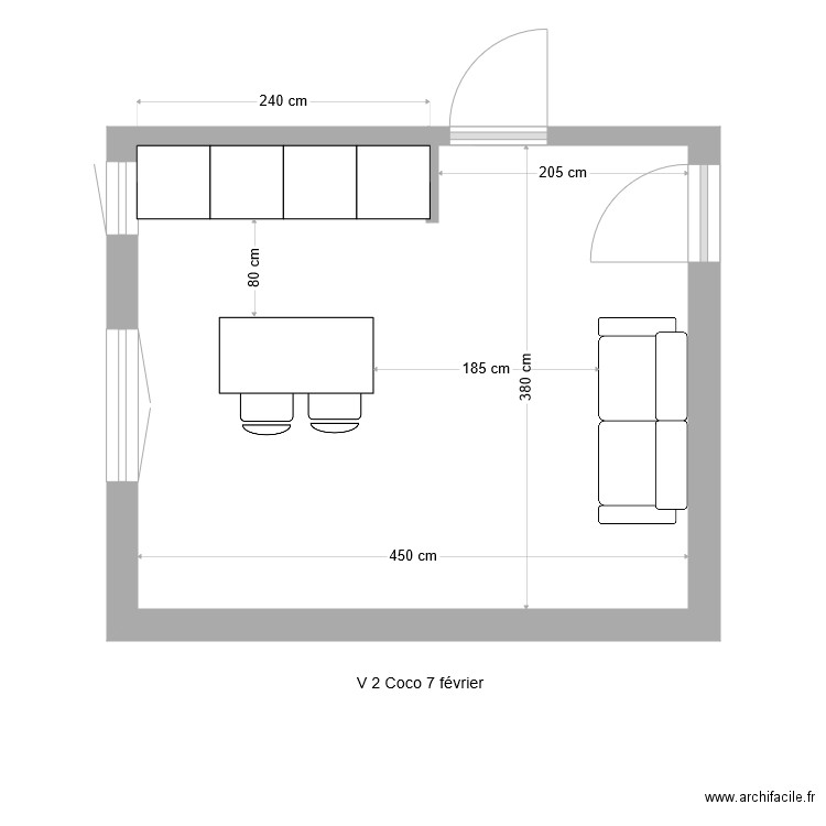 V3 Coco. Plan de 0 pièce et 0 m2