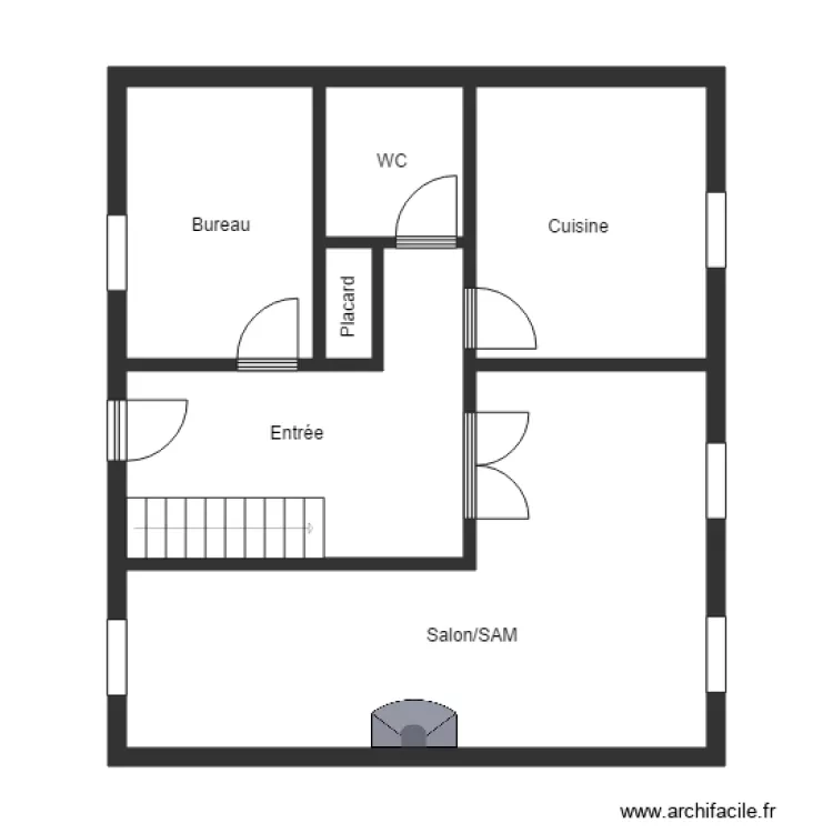 LIEGENT 1etg. Plan de 