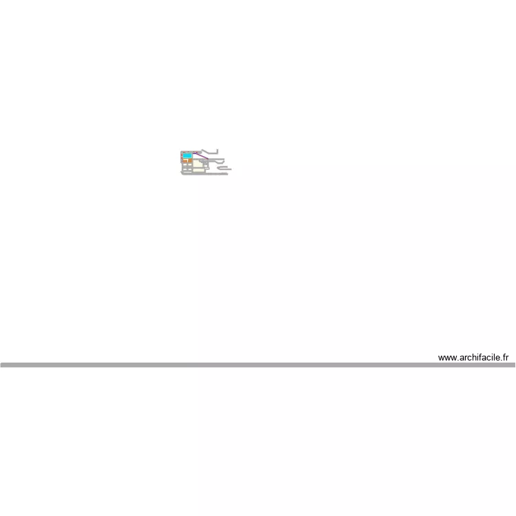 nolan maison +piscine. Plan de 