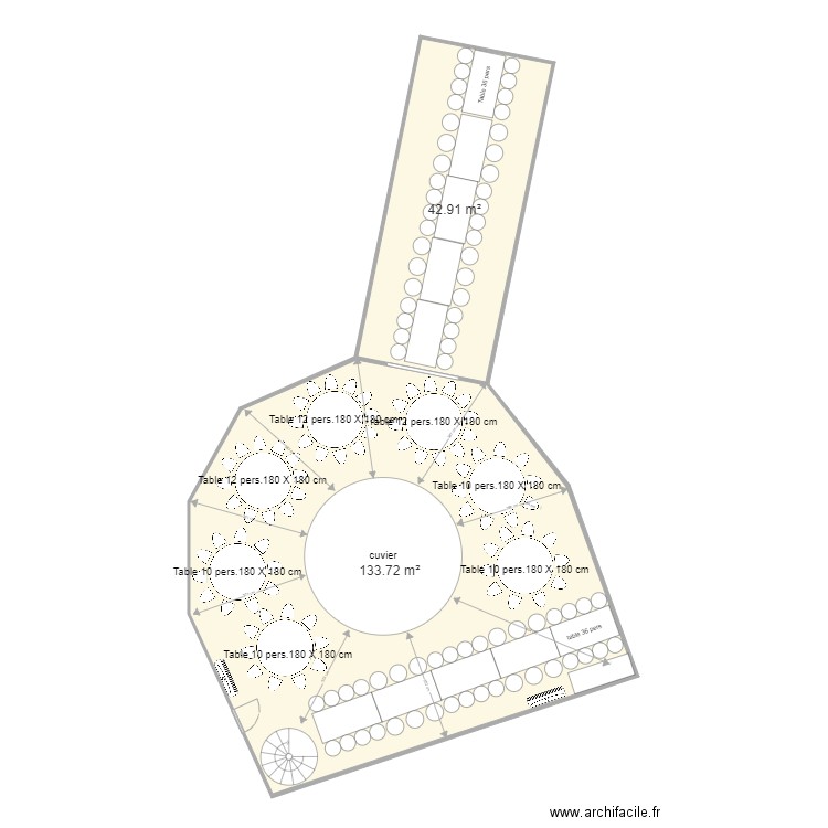 cuvier belfont belcier. Plan de 0 pièce et 0 m2