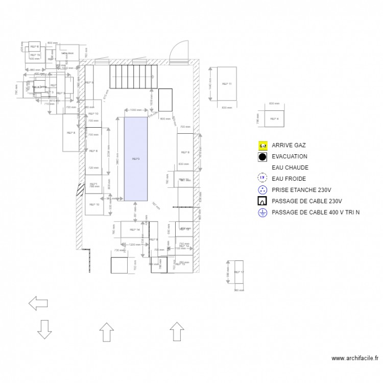 BRISTOL. Plan de 0 pièce et 0 m2