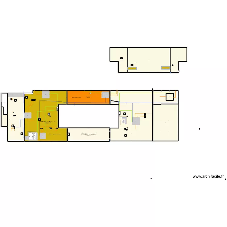 AEROPORT la tontouta    terrasse. Plan de 