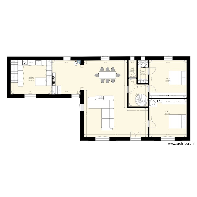 Carignan. Plan de 0 pièce et 0 m2