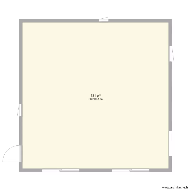 projet toit rouge 4 . Plan de 