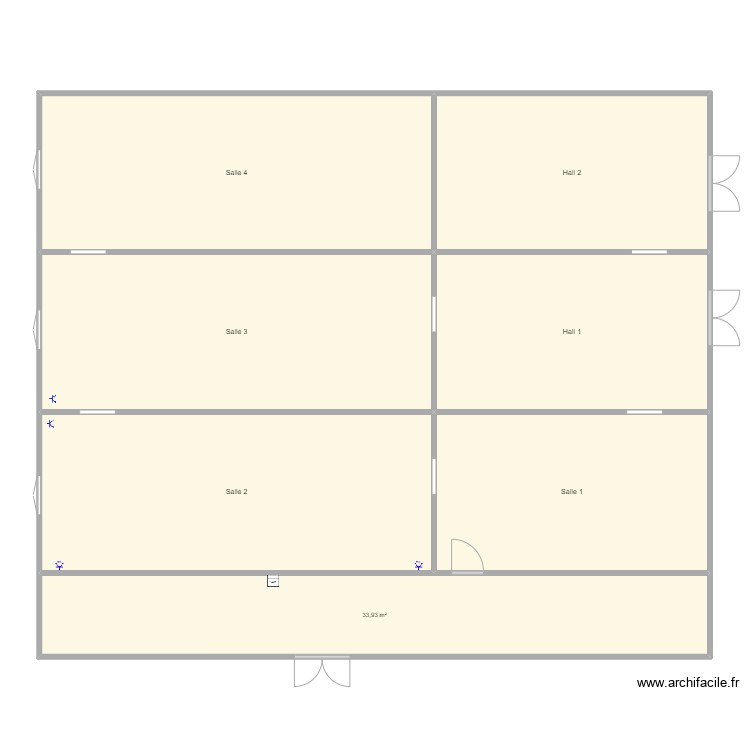 Peyrou. Plan de 0 pièce et 0 m2