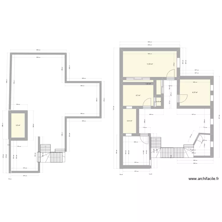 plan_maison. Plan de 