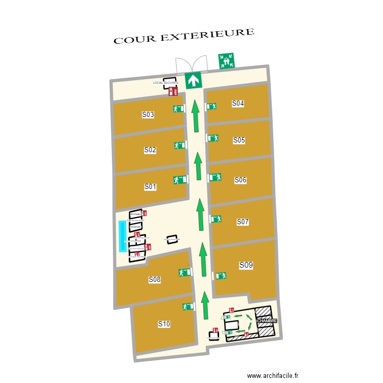 DOMAINE DB03. Plan de 27 pièces et 87 m2