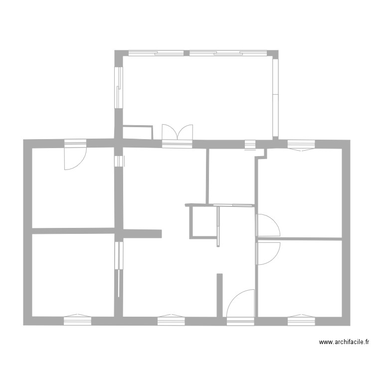 Rénovation véranda 2021. Plan de 0 pièce et 0 m2