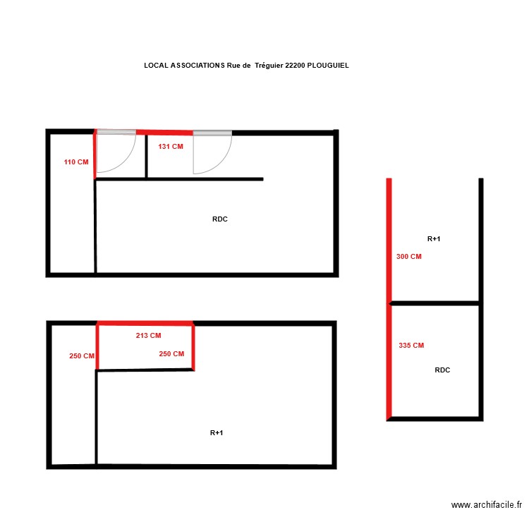 MAIRIE DE PLOUGUIEL2. Plan de 0 pièce et 0 m2