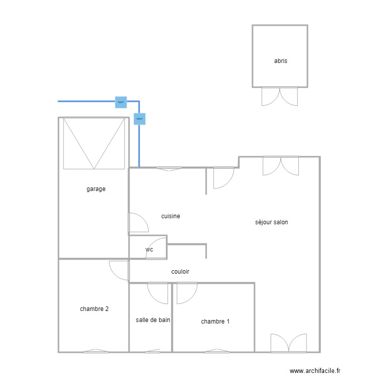 bouguessa. Plan de 0 pièce et 0 m2