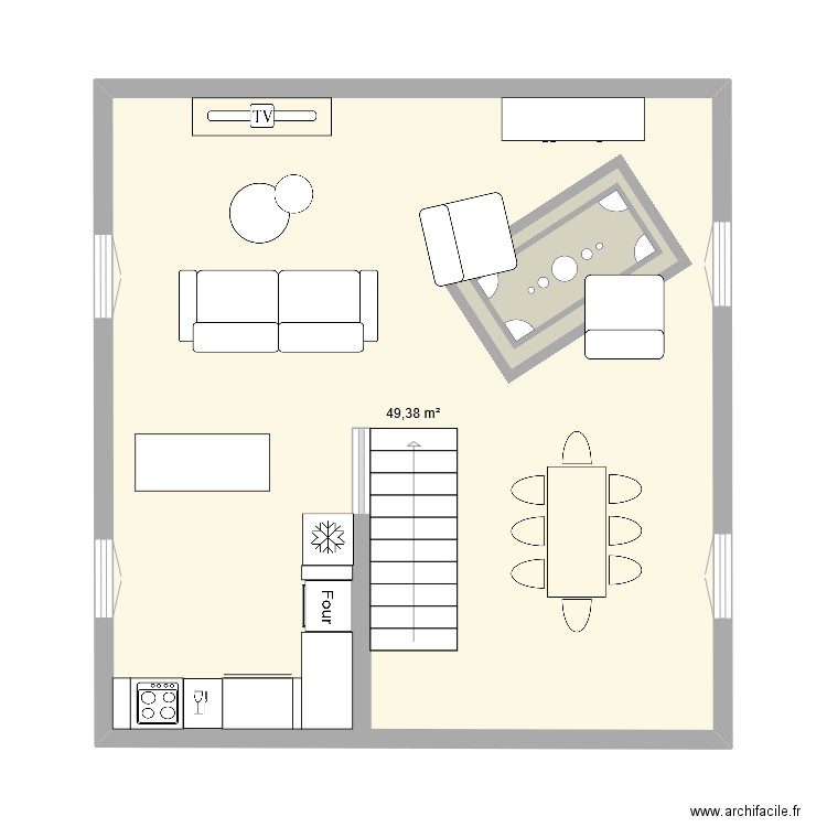 Ma Maison RDC 3. Plan de 0 pièce et 0 m2