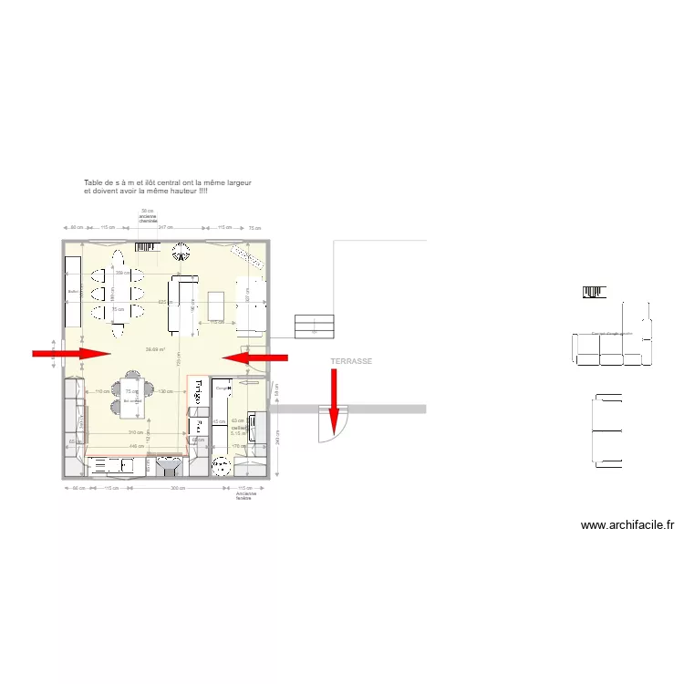 3 M&eacute;l&egrave;zes 1.2 . Plan de 