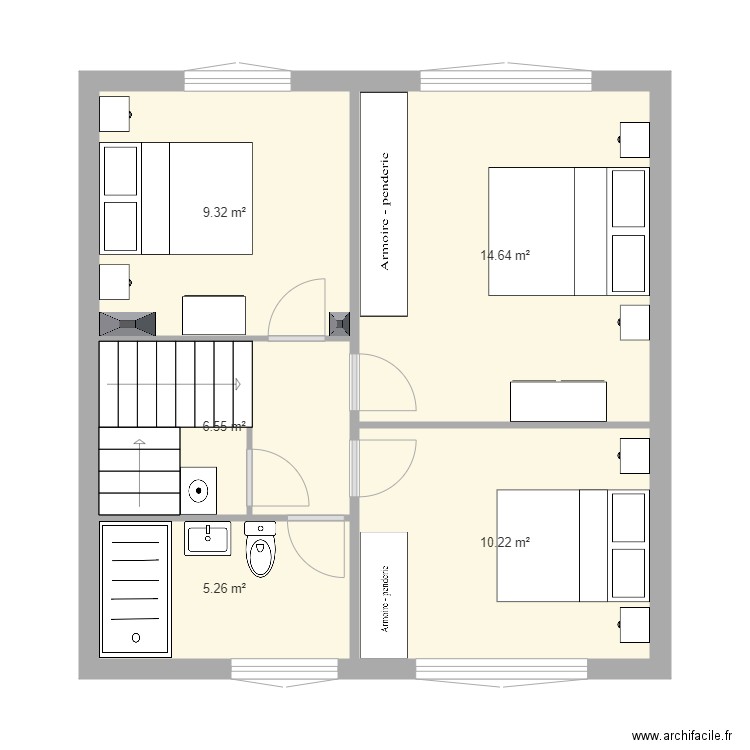 plan 2eme Moulins. Plan de 0 pièce et 0 m2