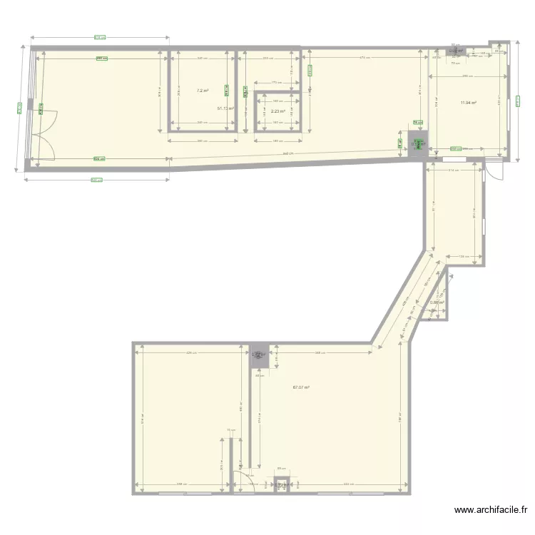 MAITRE GEBRIL. Plan de 