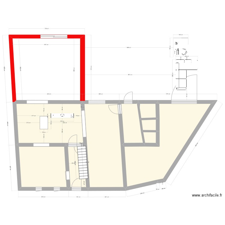 Maison Wagnelee existante 2023 2. Plan de 0 pièce et 0 m2