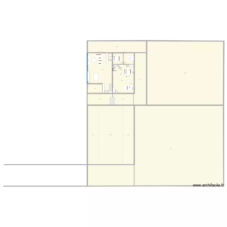 mezeriat 4 appaartements. Plan de 