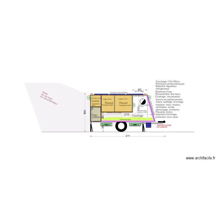 Ma remorque vraie 05. Plan de 0 pièce et 0 m2