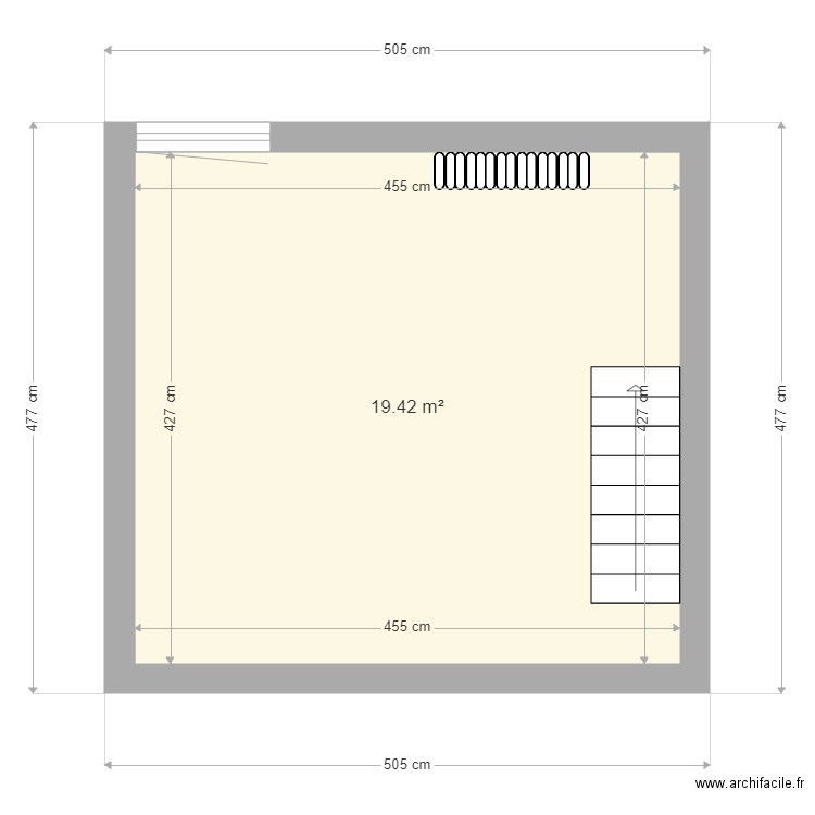 Gite chambre. Plan de 0 pièce et 0 m2