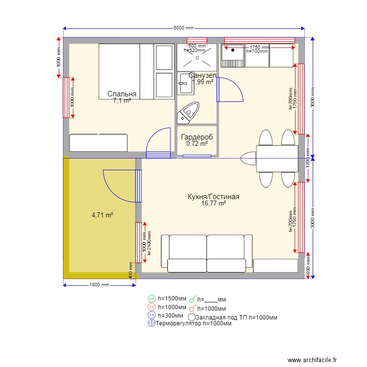 36T. Plan de 0 pièce et 0 m2