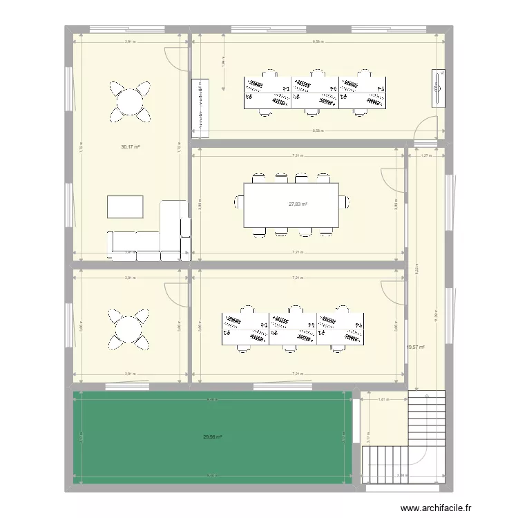 Etage Pointe aux canonniers 1. Plan de 