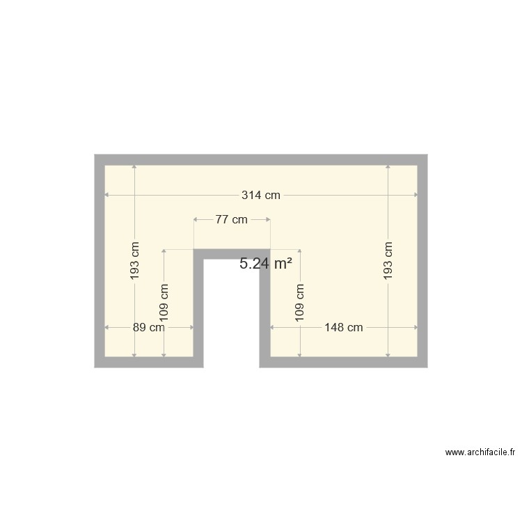 GARAGE. Plan de 0 pièce et 0 m2