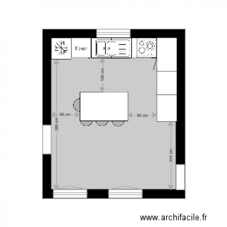CUISINE CLARISSE ET BAPTISTE      PLAN 3. Plan de 0 pièce et 0 m2