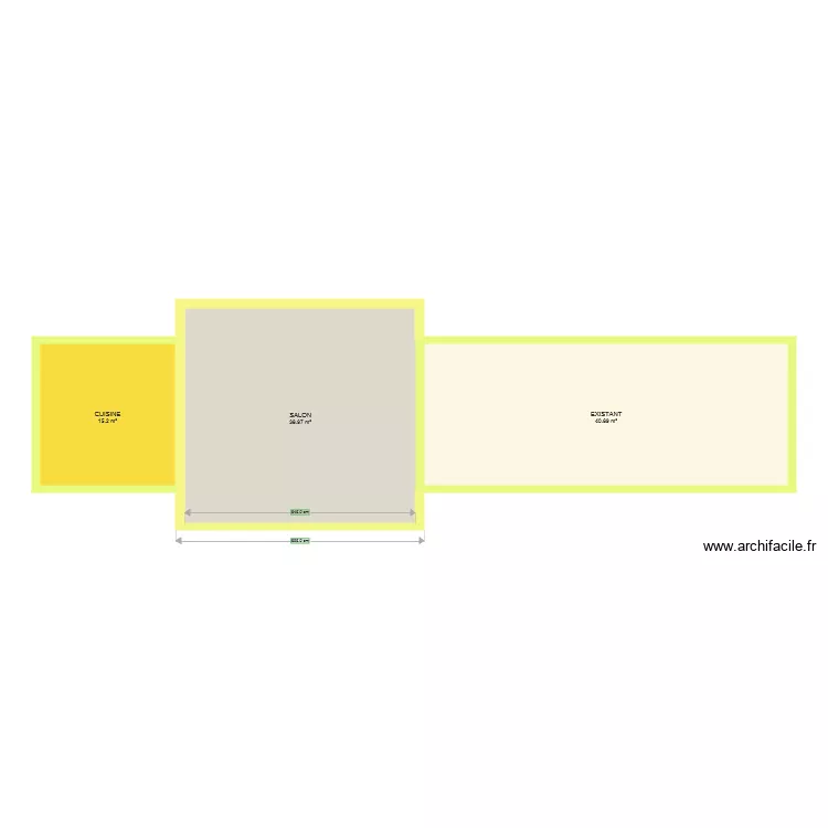 PLAN MODIFIE. Plan de 