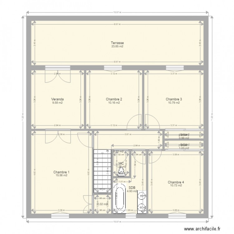 Plan. Plan de 0 pièce et 0 m2