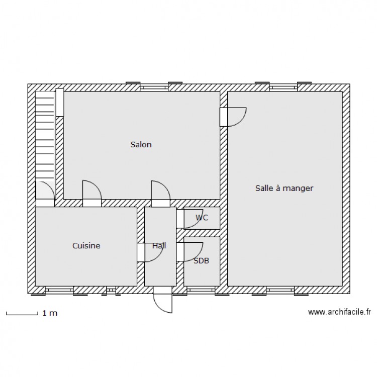 LALANDE RDC. Plan de 0 pièce et 0 m2